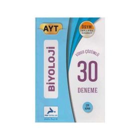 Paraf Yayınları AYT Biyoloji Video Çözümlü 30 Deneme