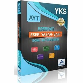 Paraf Yayınları AYT Eser Yazar Şair Soru Kütüphanesi
