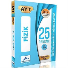 Paraf Yayınları AYT Fizik 2020 Meb 25 Deneme