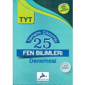 Paraf Yayınları AYT Fizik 25'li Deneme