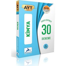 Paraf Yayınları AYT Kimya 30 Deneme
