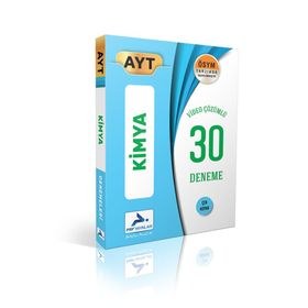 Paraf Yayınları AYT Kimya 30 Deneme