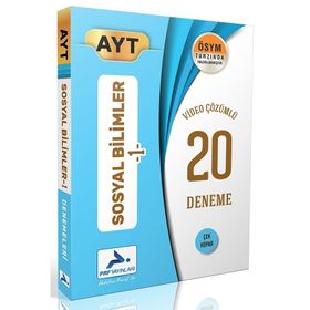 Paraf Yayınları AYT Sosyal Bilimler 1 Video Çözümlü