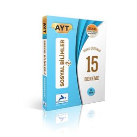 Paraf Yayınları AYT Sosyal Bilimler 2 Video Çözümlü 15 Deneme