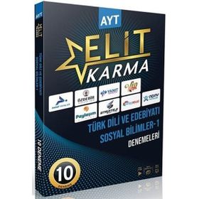 Paraf Yayınları - AYT Türk Dili ve Edebiyatı Sosyal Bilimler 1 Elit Karma 10 Deneme