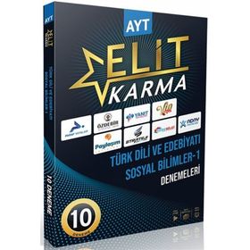 Paraf Yayınları - AYT Türk Dili ve Edebiyatı Sosyal Bilimler 1 Elit Karma 10 Deneme