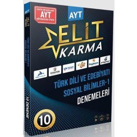 Paraf Yayınları - AYT Türk Dili ve Edebiyatı Sosyal Bilimler 1 Elit Karma 10 Deneme