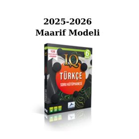 Paraf Yayınları - IQ 6. Sınıf Türkçe Soru Kütüphanesi