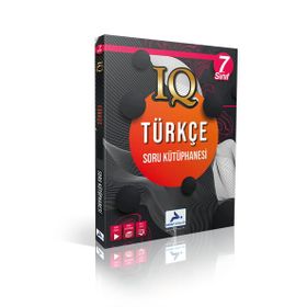 Paraf Yayınları - IQ 7. Sınıf Türkçe Soru Kütüphanesi