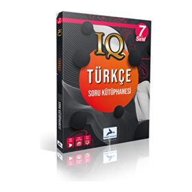 Paraf Yayınları - IQ 7. Sınıf Türkçe Soru Kütüphanesi