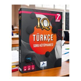 Paraf Yayınları - IQ 7. Sınıf Türkçe Soru Kütüphanesi