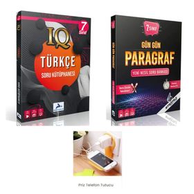 Paraf Yayınları - IQ 7. Sınıf Türkçe Soru Kütüphanesi