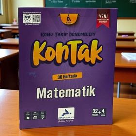 Paraf Yayınları - Kontak 6. Sınıf Matematik Denemeleri
