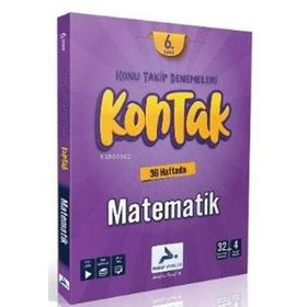 Paraf Yayınları - Kontak 6. Sınıf Matematik Denemeleri