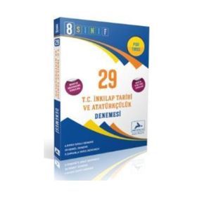 Paraf Yayınları LGS 8. Sınıf 29 T.C. İnkılap Tarihi ve Atatürkçülük Denemesi
