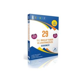 Paraf Yayınları LGS 8. Sınıf 29 T.C. İnkılap Tarihi ve Atatürkçülük Denemesi