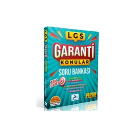 Paraf Yayınları Lgs Garanti Konular Soru Bankası