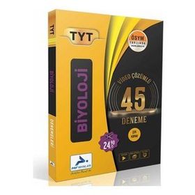 Paraf Yayınları TYT Biyoloji 45 Deneme