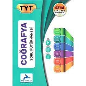 Paraf Yayınları TYT Coğrafya Ösym Tarzında Hazırlanmış Soru Kütüphanesi