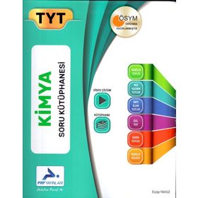 Paraf Yayınları TYT Kimya Ösym Tarzında Hazırlanmış Soru Kütüphanesi