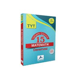 Paraf Yayınları TYT Matematik Tamamı Çözümlü 15 Deneme