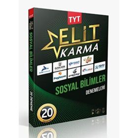 Paraf Yayınları - TYT Sosyal Bilimler Elit Karma 20 Deneme