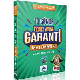 Paraf Yayınları Z Takımı TYT-KPSS-DGS-ALES Matematik 10 Günde Temel Atma Garanti Video Ders Kitabı