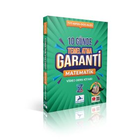 Paraf Yayınları Z Takımı TYT-KPSS-DGS-ALES Matematik 10 Günde Temel Atma Garanti Video Ders Kitabı