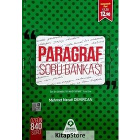 Paragraf Soru Bankası - Mehmet Necati Demircan