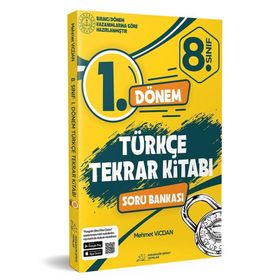 Paragrafın Şifresi - 8. Sınıf 1. Dönem Türkçe Tekrar Kitabı