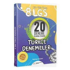 Paragrafın Şifresi Yayınları 8. Sınıf LGS Türkçe 5 Sıralı 15 Genel Denemeleri