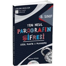Paragrafın Şifresi Yayınları 8. Sınıf Paragrafın Şifresi Sözel Mantık Muhakeme Soru Bankası