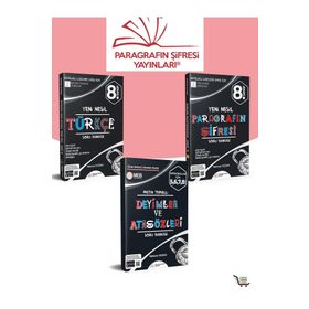Paragrafın Şifresi Yayınları - 8. Sınıf Tam Set Kaynak