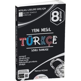 Paragrafın Şifresi Yayınları 8. Sınıf Türkçe Yeni Nesil Soru Bankası