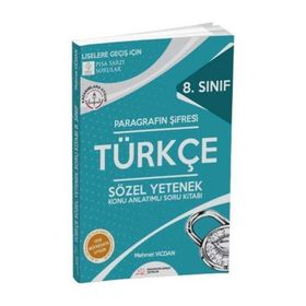 Paragrafın Şifresi Yayınları 8. Sınıf Türkçe Yeni Nesil Soru Bankası