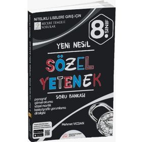 Paragrafın Şifresi Yayınları 8. Sınıf Yeni Nesil Sözel Yetenek Soru Bankası