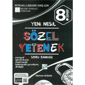 Paragrafın Şifresi Yayınları 8. Sınıf Yeni Nesil Sözel Yetenek Soru Bankası