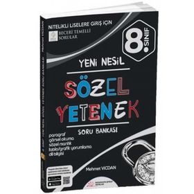 Paragrafın Şifresi Yayınları 8. Sınıf Yeni Nesil Sözel Yetenek Soru Bankası