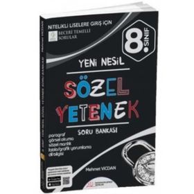 Paragrafın Şifresi Yayınları 8. Sınıf Yeni Nesil Sözel Yetenek Soru Bankası