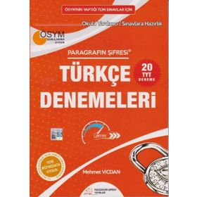 Paragrafın Şifresi Yayınları ÖSYM'nin Yaptığı Tüm Sınavlar İçin TYT Türkçe 20 Deneme