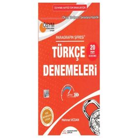 Paragrafın Şifresi Yayınları ÖSYM'nin Yaptığı Tüm Sınavlar İçin TYT Türkçe 20 Deneme