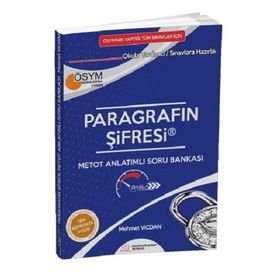 Paragrafın Şifresi Yayınları YKS TYT KPSS ALES Paragrafın Şifresi Metot Anlatımlı Soru Bankası