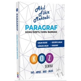 Paragrafmatik Soru Bankası Canım Hocam Yayınları