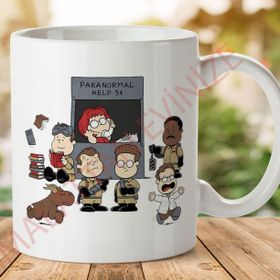 Paranormal Help Ghostbusters Peanuts Baskılı Kupa