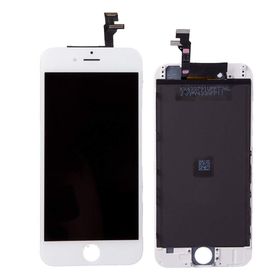 Parça Bankası Apple İphone 6 Beyaz Dokunmatik Lcd Cep Telefonu Ekranı