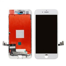 Parça Bankası Apple İphone 8 Plus Beyaz Dokunmatik Lcd Cep Telefonu Ekranı