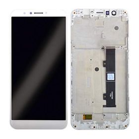 Parça Bankası General Mobile Discovery GM8 Go Çıtalı Beyaz Dokunmatik Lcd Cep Telefonu Ekranı