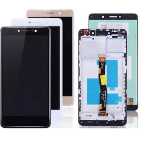 Parça Bankası Huawei GR5 2017 Çıtalı Siyah Dokunmatik Lcd Cep Telefonu Ekranı
