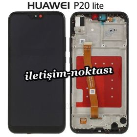 Parça Bankası Huawei P20 Lite Çıtalı Siyah Dokunmatik Lcd Cep Telefonu Ekranı
