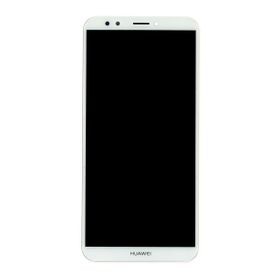 Parça Bankası Huawei Y7 Prime 2018 Çıtalı Beyaz Dokunmatik Lcd Cep Telefonu Ekranı